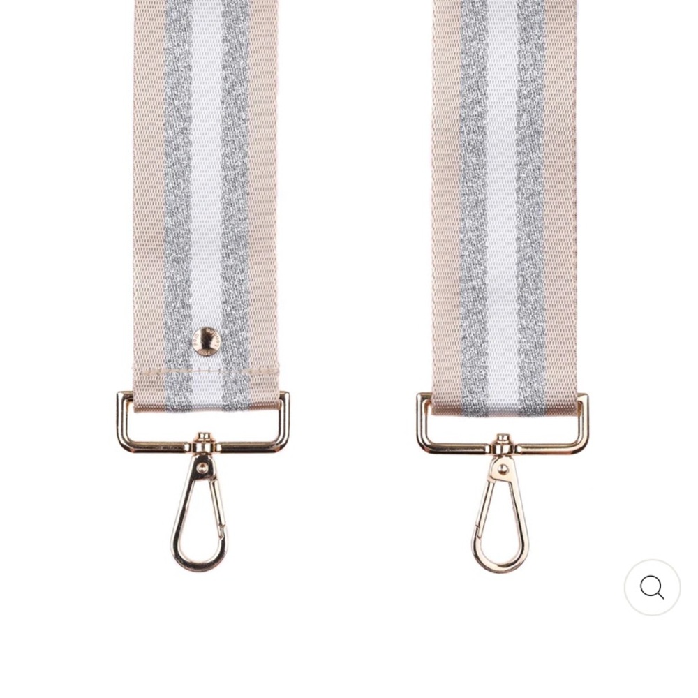 Pom Pom London purse strap.